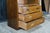 1980s Henredon Scene One Oak Campaign Curio Display Cabinet Library Bookcase 84" For Sale - Image 12 of 15