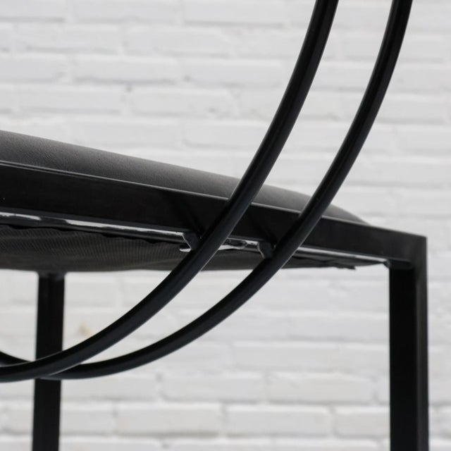 Postmodern Dining Chair attributed to Artelano, 1980s For Sale - Image 10 of 16
