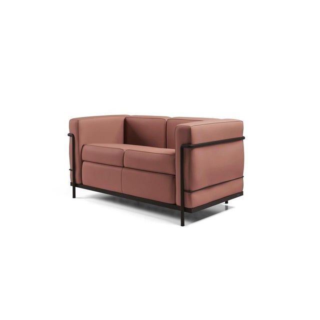 Grand Confort Small Model Two Seater Armchair from Le Corbusier For Sale - Image 3 of 11
