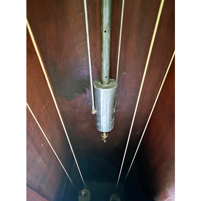 Antique 1914 Grandfather Clock For Sale - Image 10 of 12