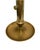 French Pair of Brass "Chamberstick" Candle Holders - Likely Antique For Sale - Image 3 of 7