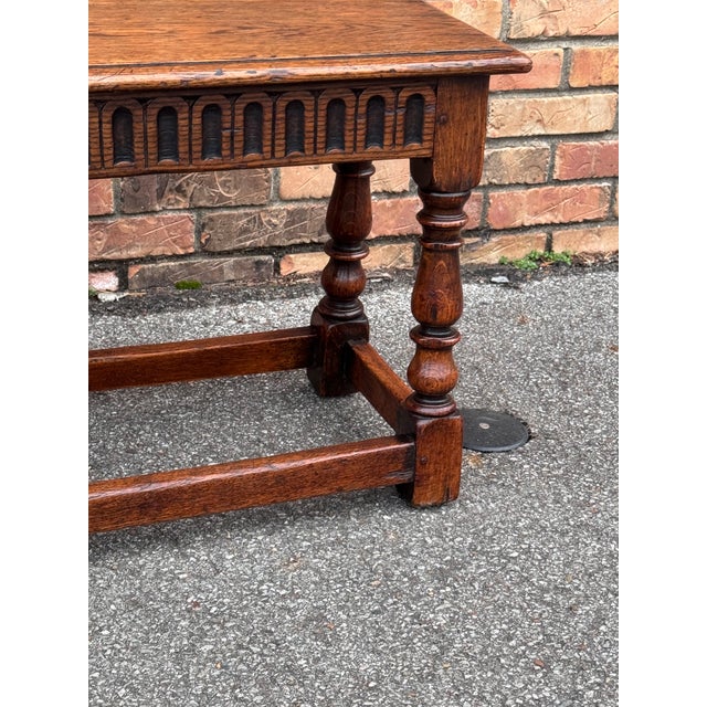 19th Century Antique English Bench For Sale - Image 4 of 12