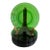 Vintage Emerald Green Glass Bowls - Set of 11 For Sale