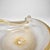 Barovier & Toso Barovier and Toso Murano Venice Folded Spiral Gold Leaf Bowl Ashtray MCM For Sale - Image 4 of 7