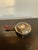Silver Vintage Silver Plate Covered Serving Dish With Turned Wood Handle & Heraldic Crest For Sale - Image 8 of 8