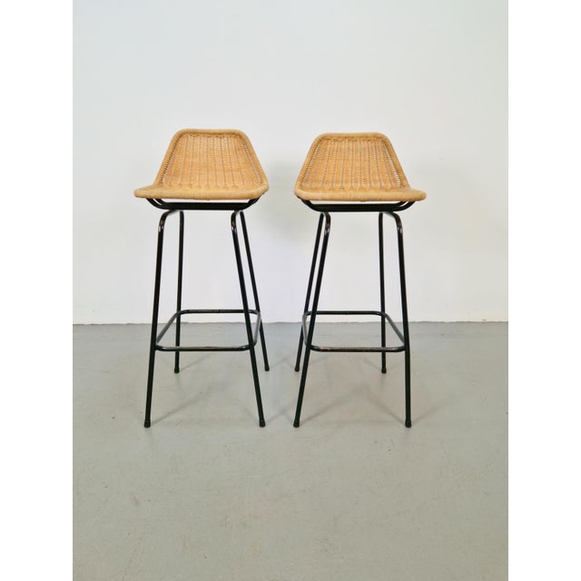 Bar Stools from Rohé Noordwolde, 1960, Set of 2, in Very Good conditions. Designed 1960 to 1969 I have official proof of...