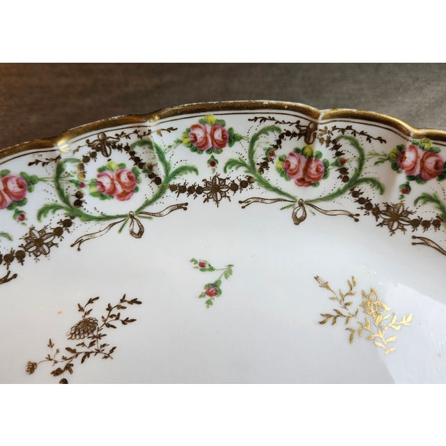 Early 19th Century Old Paris Porcelain Bowl, Marked "Nast" For Sale - Image 9 of 11