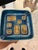 Large Ceramic Trinket Tray in Blue Rimini by Aldo Londi for Bitossi, Italy, 1960 For Sale - Image 6 of 10