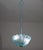 Art Deco 1950 Rare Blu Pendant Light Murano Glass by Barovier E Toso For Sale - Image 3 of 14