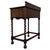 Early 20th Century Antique English Jacobean Revival Oak Side Table For Sale - Image 10 of 12