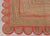 Hot Red Scallop Jute Handmade Rug 3'x5' Ft. For Sale - Image 6 of 13