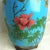 Metal 1910s Blue Floral Bird Cloisonne Vase For Sale - Image 7 of 12