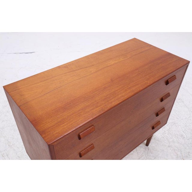 Wood Vintage Danish Teak Chest of Drawers by Børge Mogensen, 1960s For Sale - Image 7 of 14