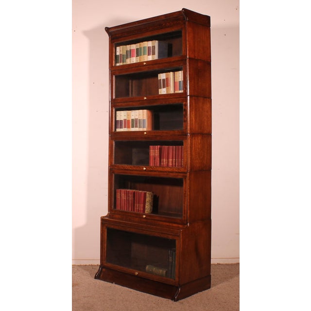Stacking Bookcase in Oak, 1890s For Sale - Image 9 of 11