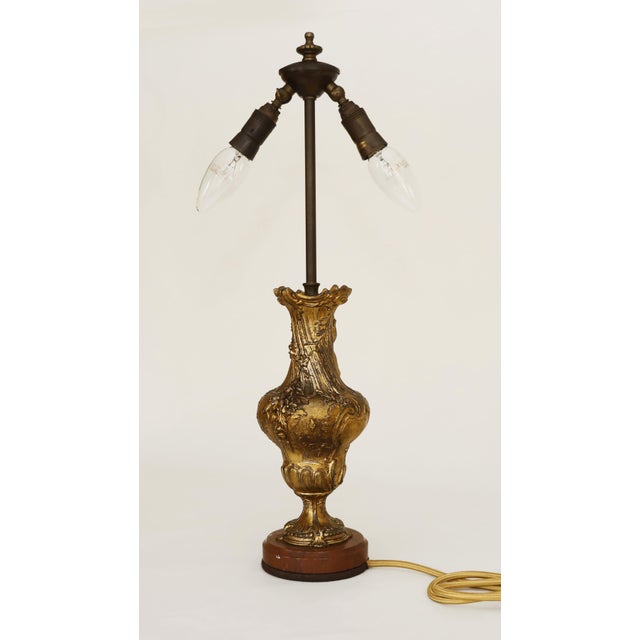 Art Nouveau Bronze Lamps, 1890s, Set of 2 For Sale - Image 9 of 18