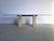 Gold Large Vintage Travertine Dining Table from Artedi, 1970s For Sale - Image 8 of 12