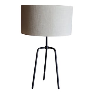 Mid Century California Moden Tripod Table Lamp, 1950s For Sale