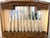 Mid-Century Modern 1950s Mid-Century Modern Oneida Community Silverplate Flatware Set - "Enchantment" Pattern - 48 Pieces With Storage Chest For Sale - Image 3 of 7