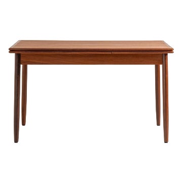 Vintage Danish Extendable Dining Table, 1960s For Sale