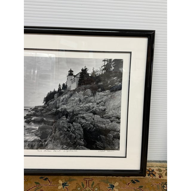 Early 21st Century Robert Morris Bass Harbor Point in Acadia Maine Limited Edition Photograph, Certificate For Sale - Image 5 of 11