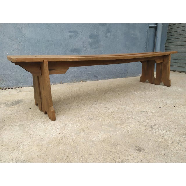 Set of Antique Benches For Sale - Image 4 of 13