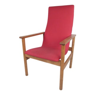 Mid-Century Modern High Back Lounge Chair by Parker Knoll For Sale