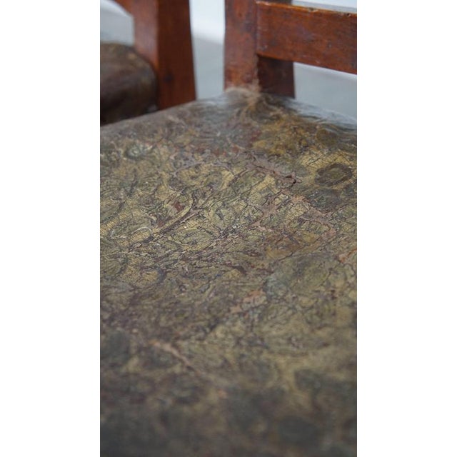 Dutch Leather Dining Room Chairs, Set of 6 For Sale - Image 16 of 18