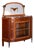 Art Deco Mahogany, Marble and Bronze Buffet by Paul Follot, France, 1920s For Sale