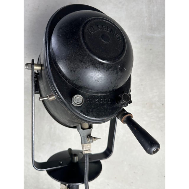 Vintage Theater Spot Lights from Cremer Paris, 1950s, Set of 2 For Sale - Image 6 of 17