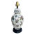 Vintage Limoge Style Porcelain Ginger Jar Table Lamp For Sale