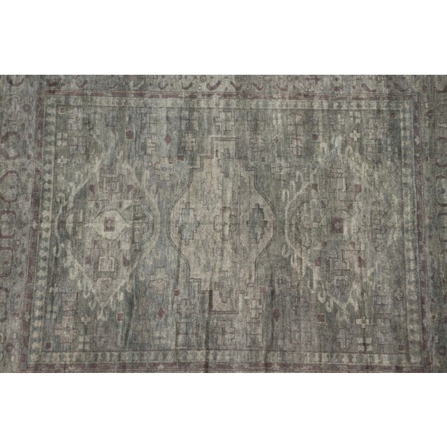 Green Keivan Woven Arts Large Modern Khotan Rug 12' X 15' For Sale - Image 8 of 12