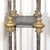 Bespoke French Industrial Artist's Shelf or Étagère With 19th Century Giltwood Fragments For Sale - Image 13 of 18