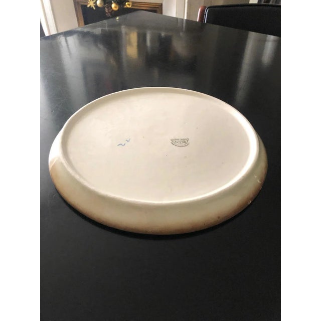 Ceramic Art Deco Plate from Ditmar Urbach For Sale - Image 7 of 9
