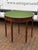Wood Antique Mahogany Game or Console Table with Fold-Over Lid For Sale - Image 7 of 11