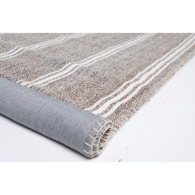 Mid 20th Century Natural Handmade Anatolian Kilim Runner For Sale - Image 6 of 7