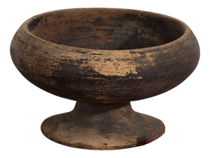 Antique Tibetan Wooden Bowl