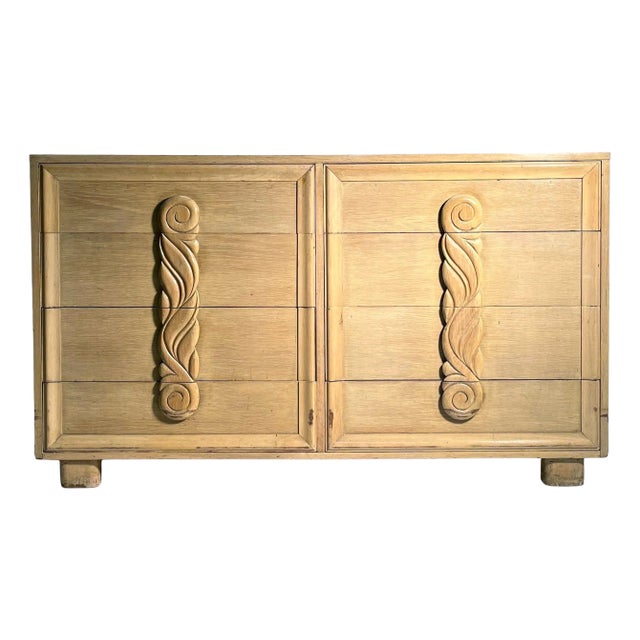 Vintage 1940's Sideboard Chest ( Dresser Cabinet ) For Sale