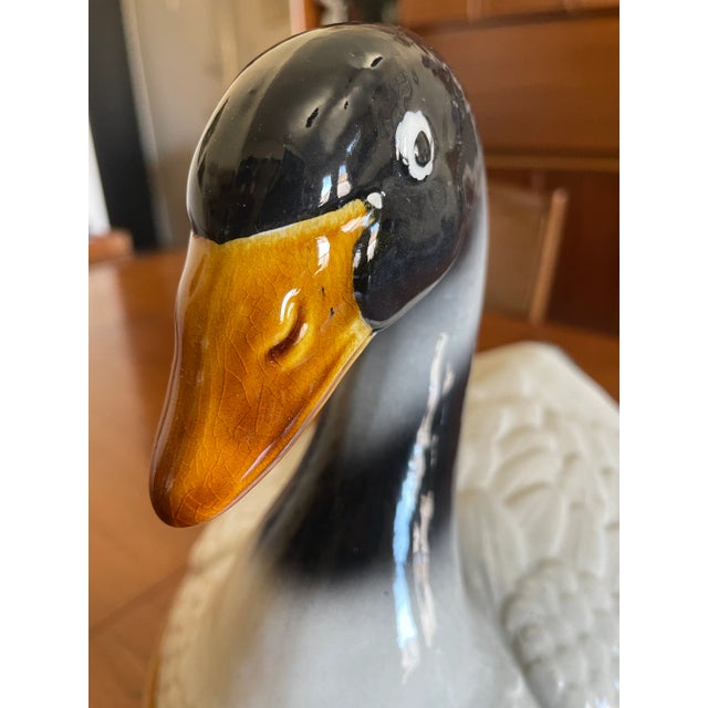 Large Mid-Century Swan Tureen For Sale - Image 4 of 12