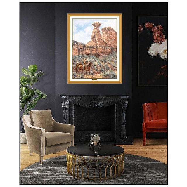 Message us to inquire about custom framing options! (Included for free with every purchase) The artwork here, "Teapot...