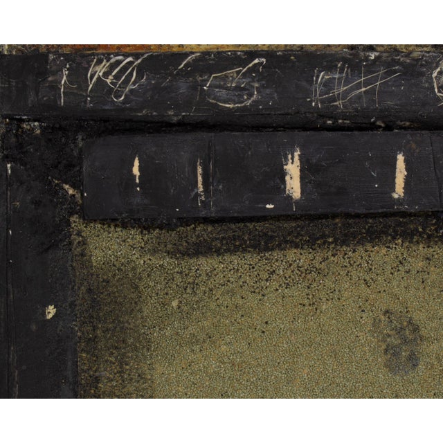 Signed 2005 “Asuka 5” Mixed Media Collage by Artist Juliet Holland For Sale - Image 4 of 8