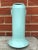1980s Vintage Japanese Tiffany Blue Porcelain Vase For Sale - Image 5 of 5