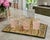 Vintage Hollywood Regency Style Floral Chinoiserie Glass-Top Serving Tray For Sale - Image 10 of 12