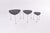 1980s Chrome Plated & Glass Nesting Tables, 1980s, Set of 3 For Sale - Image 5 of 9