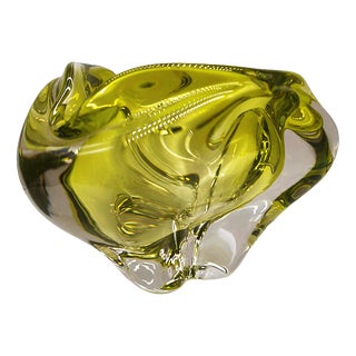 Large Triangular Ashtray or Catch-All in Murano Glass, Italy, 1950s For Sale