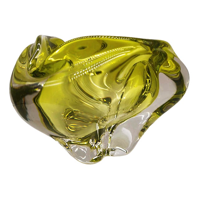 Large Triangular Ashtray or Catch-All in Murano Glass, Italy, 1950s For Sale