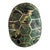 Set of 3 Handmade Scagliola Tortoise Shells in Malachite Design For Sale - Image 10 of 11