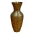 Vintage Ribbed Brass Bud Vase* For Sale