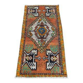 Turkish Yastik Rug 1'8" x 3'1" For Sale