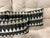Black Bespoke Geometric Velvet Lumbar Pillows, Set of Three For Sale - Image 8 of 12