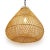 Raw Rattan Batu Drop Lantern Medium For Sale - Image 4 of 11